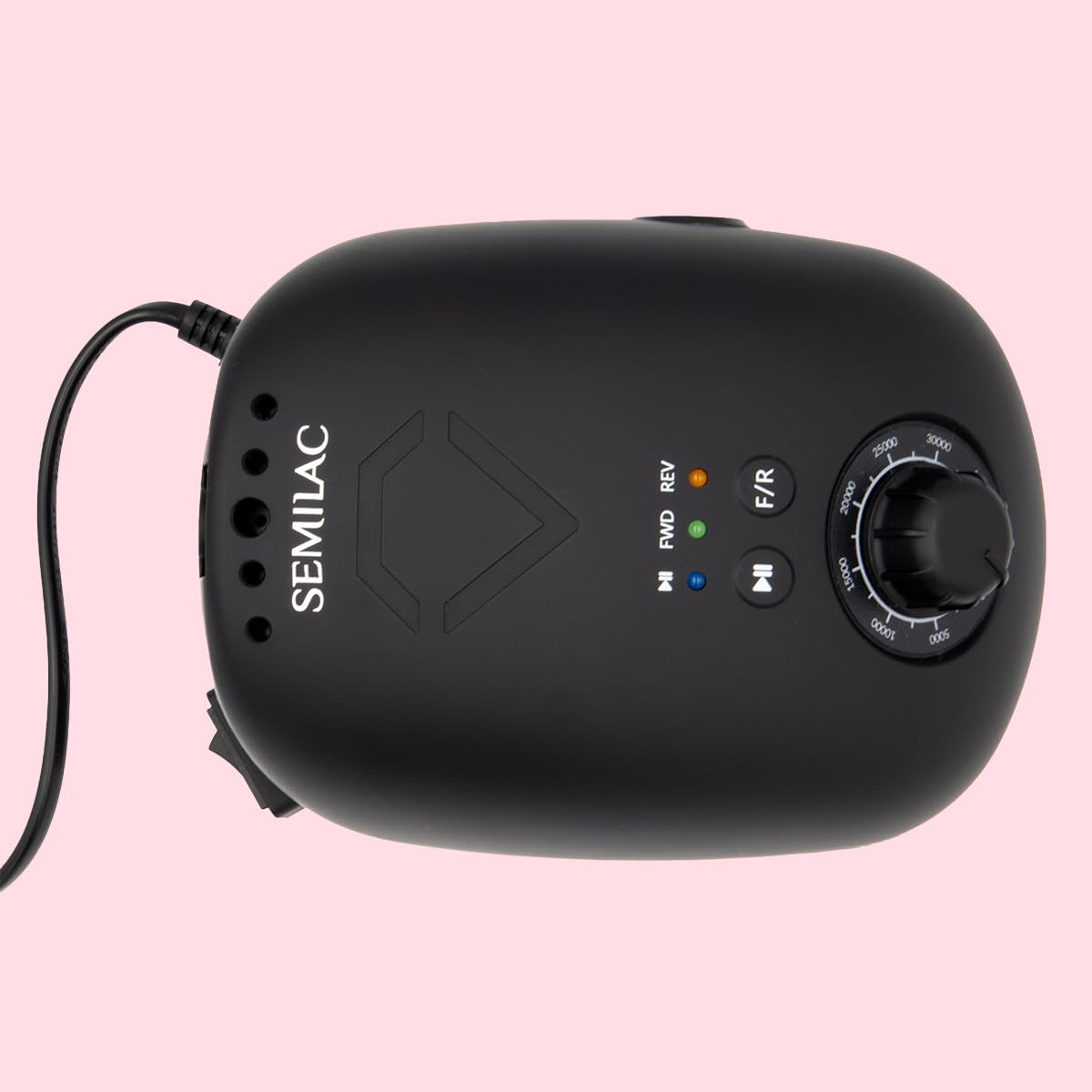 Semilac Nagelfräser 65W – Maniküre & Pediküre Gerät, 35.000 U/min, leise, ergonomisch, stufenlos regelbar