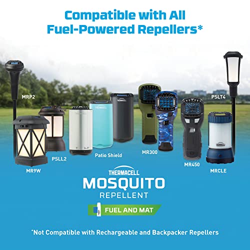 Thermacell Mosquito Repellent Fuel-Only Refills; Compatible With Any Fuel-Powered Thermacell Repeller; Highly Effective, Long Lasting, No Spray Or Mess; 15 Foot Zone Of Mosquito Protection #TOP2