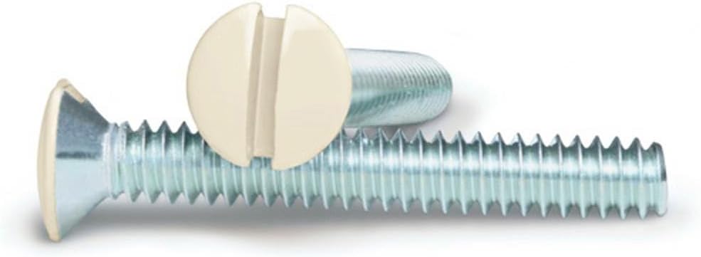 AMERELLE Almond 1 Inch Wallplate Screws