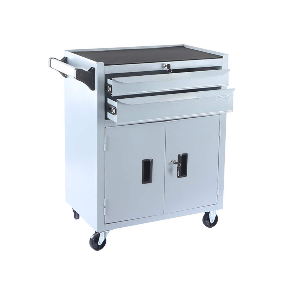Buy XMSIA Tool cart 2 Lockable Drawers and Storage Tool