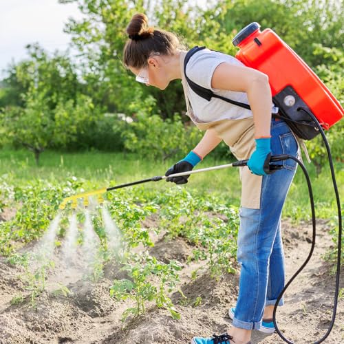 Image of HASTHIP Garden Sprayer Nozzle Multi-Porous Spray Pump Outdoor Water for Plants High-Pressure Multi Head for Garden Grass 2PCS