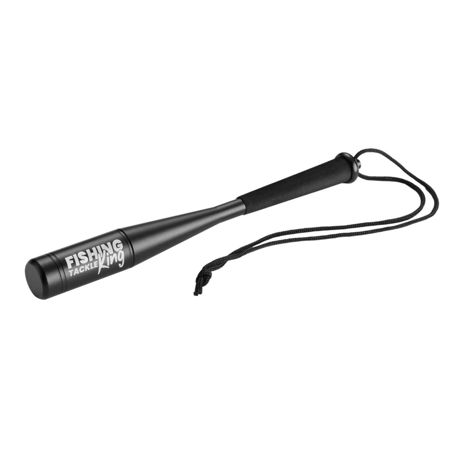 Fishing-King Tackle Waidgerechtes Zubehörset mit Kescher | inkl. Fischtöter, Angelmesser, Maßband, Abhakmatte, Multizange, Tasche