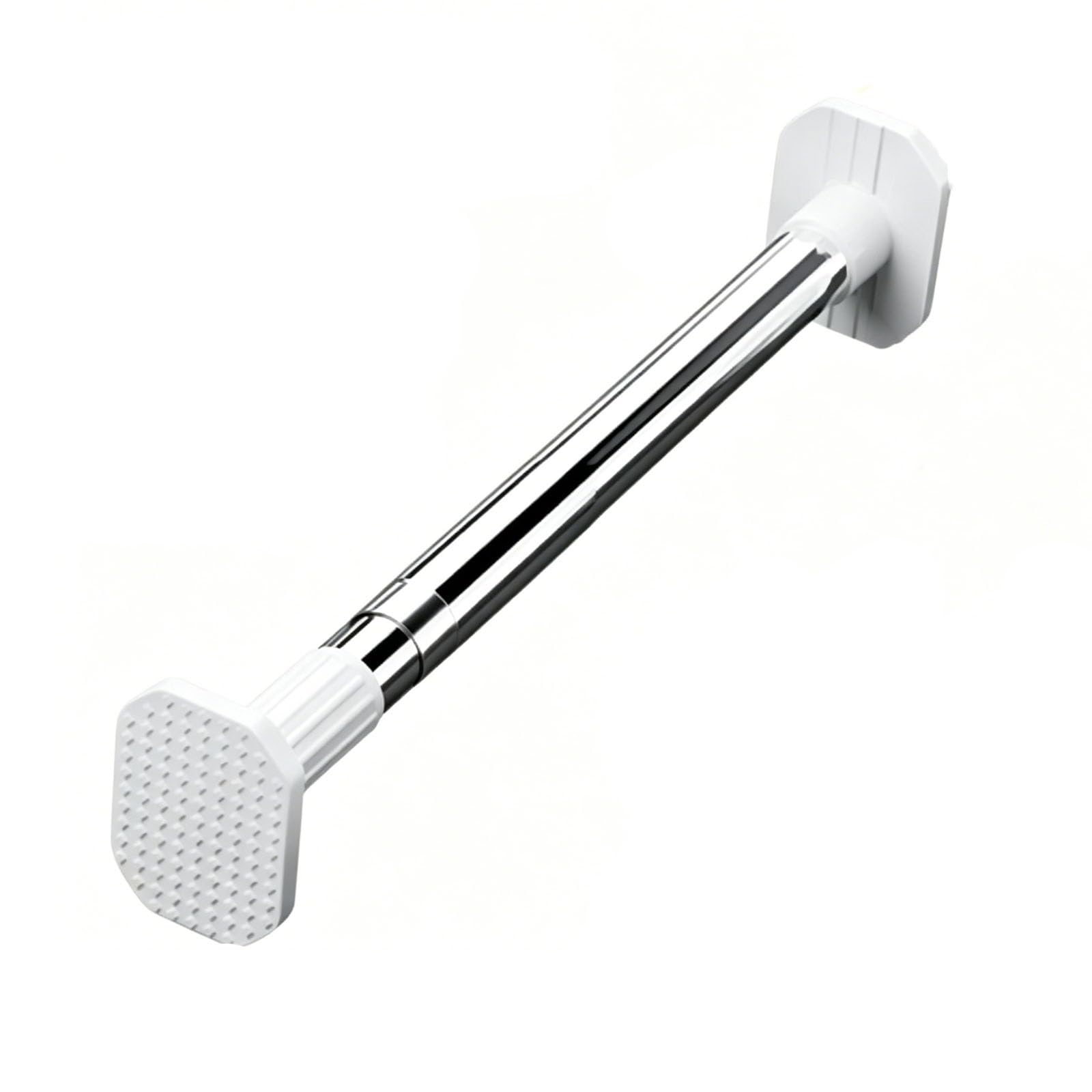 Curtain Rods for Windows, Tension Curtain Rods No Drill, Adjustable for Hanging Clothes Towels and Accessories(50-80cm/19-31in)