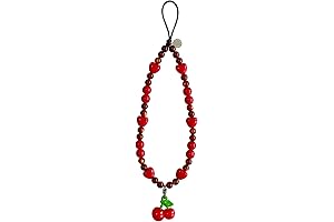 Drawwind Phone Charm Strap - Sweet Cherries