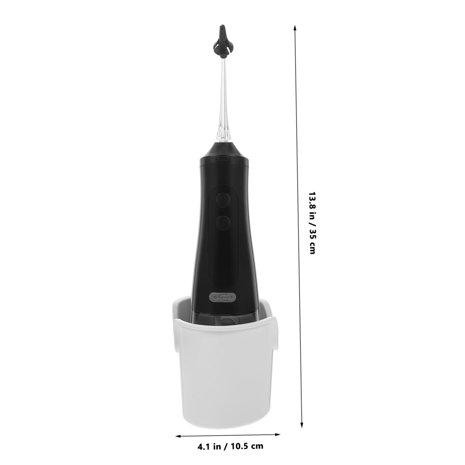 Limpiador Eléctrico de Cerumen Negro 350ml Ipx7 Plástico
