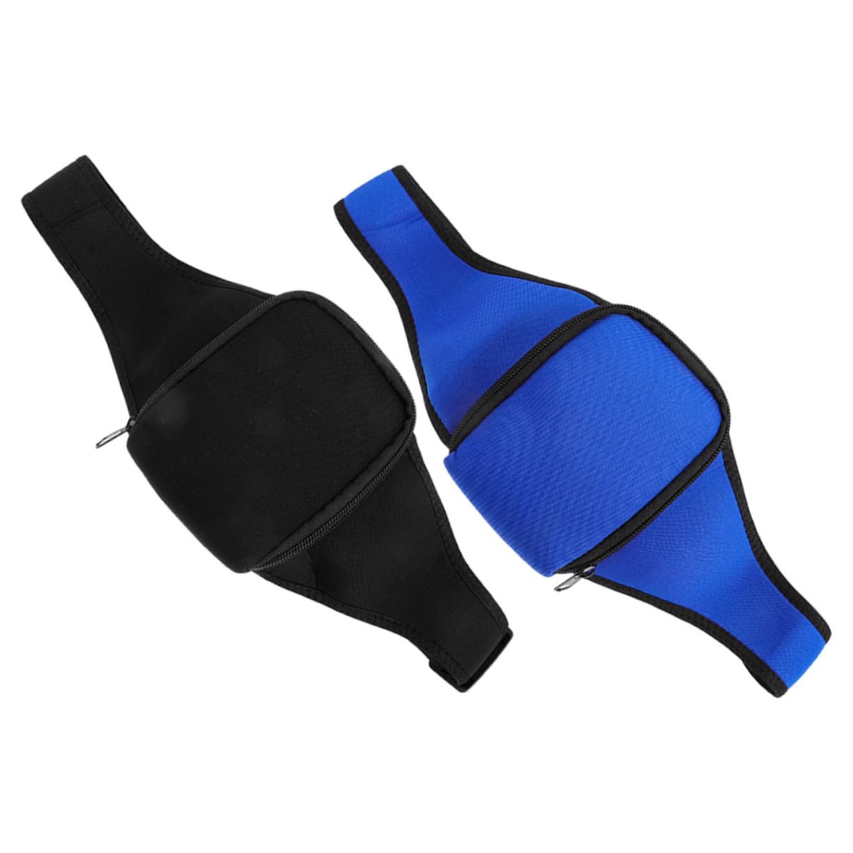 Yardwe 2Pcs Portable Mic Belt Holder Pouch Durable Neoprene Waist Storage Bag for Fitness Trainers Securely Protects and Stabilizes Microphone Transmitters for Sports and Dance