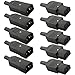 VISSQH 10pcs IEC 320 C14 Spina Maschio a C13 Presa Femmina Connettore Alimentazione AC 250V ,Presa per bollitore, adatta per alimentatori, elettrodomestici, ecc