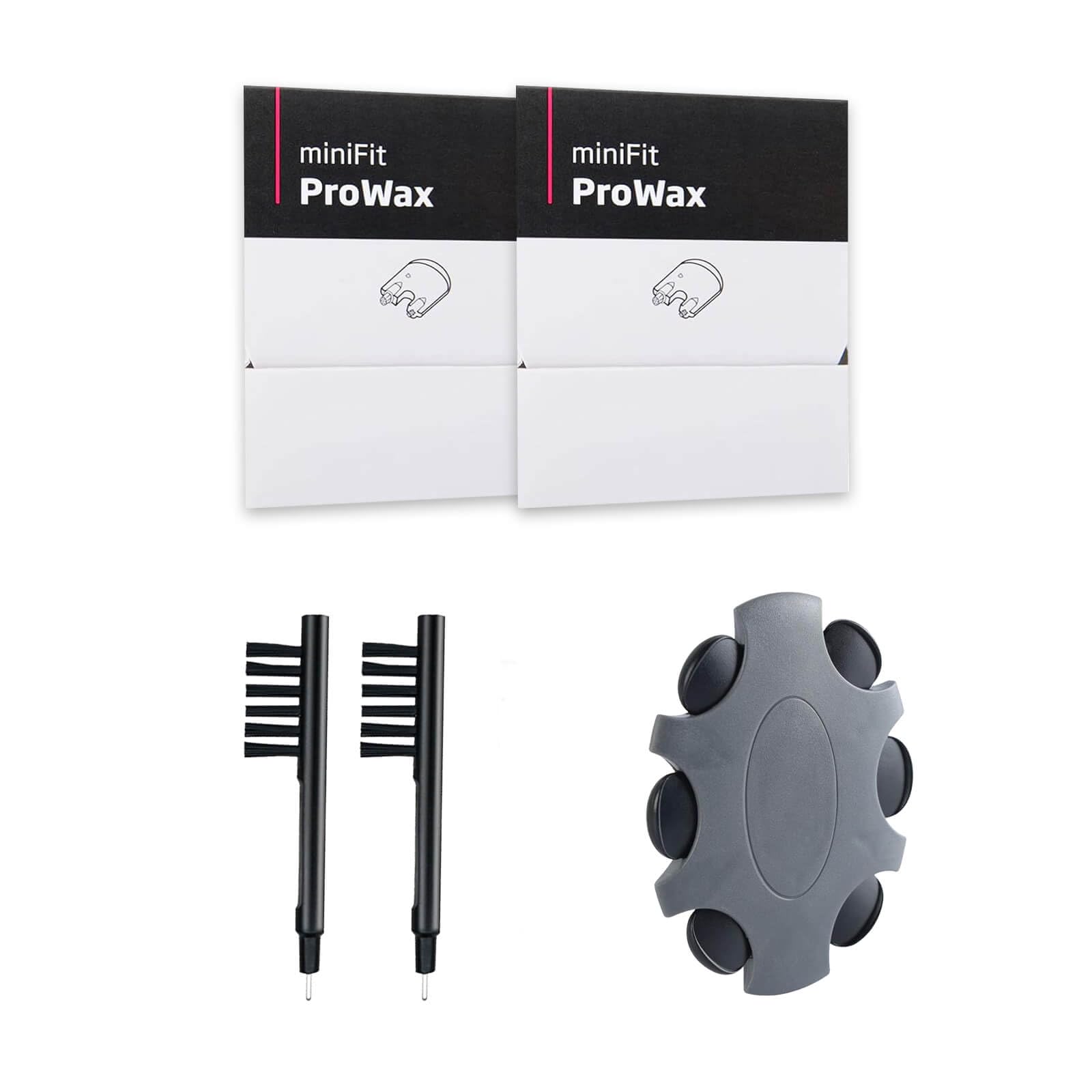 Prowax MiniFit Replacement Wax Filters - Hearing Aid Wax Guards for Oticon ProWax MiniFit Hearing Aid Supplies Cleaning Tools Included (2)