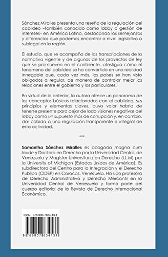 Lobby, cabildeo y gestión de intereses: Regulación latinoamericana y proyectos de reforma: 3