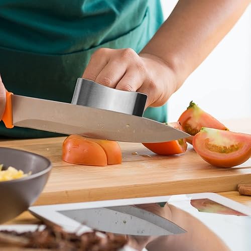 Miniatura 4 de Protector de dedos de acero inoxidable, protector de dedos de acero inoxidable 2024, herramienta de corte premium, protector de dedos para cortar,