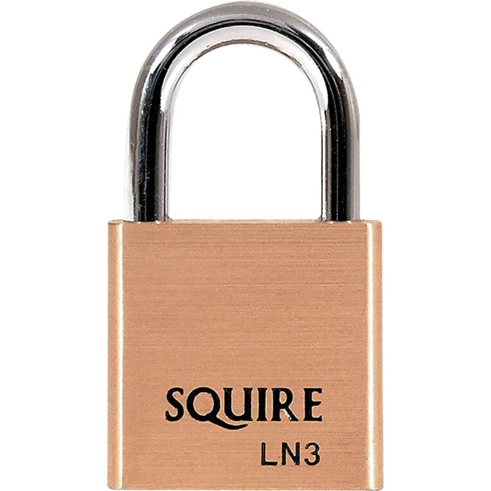 Squire Ln3 Ln3 Lion Brass Padlock 30Mm 5012245002683