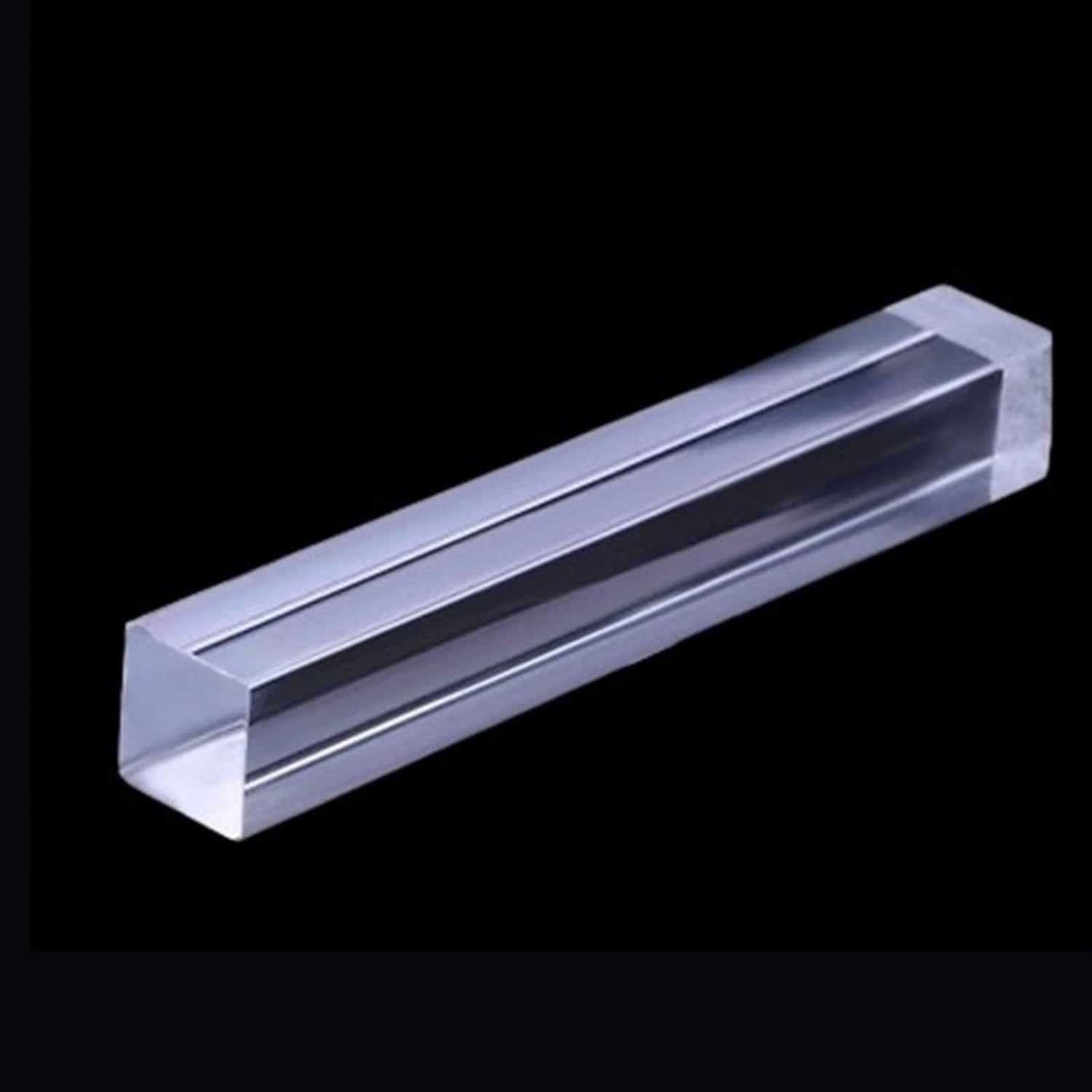 Barra Trasparente Acrilico Quadrata 20 Pollici, Asta Piatta in Plastica 1.5-50mm, Bastone Solido Acrilico per Vetrina Modelli e Decorazione 30x30mm