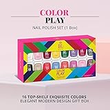 BL Color Play - 16 Colour Nail Polish Set for Women - Outstanding Radiant Nail Varnish Sets for Women - Quick Dry & Non Gel Nail Polish - Image 2