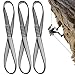 Pesoncarl 3Pcs Climbing Sling, Polyester Climbing Aider 21.6KN Heavy Duty Rock Sling Runner Webbing Straps for Outdoor, Rappelling, Swing, Yoga Hammock