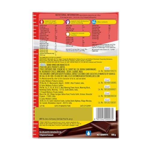 Image of Glucon-D Mango Blast Glucose Powder, 1Kg & & Complan Nutrition Drink for Children, Royale Chocolate Flavour, 500 gm