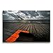 Produktbild Premium Textil-Leinwand 75 x 50 cm Querformat Premium Textil-Leinwand 75 cm x 50 cm quer Springflut am Strand von St. Peter-Ording / Böhl | Wandbild, HD-Bild auf Keilrahmen, Wanddekoration, Kunstdruck