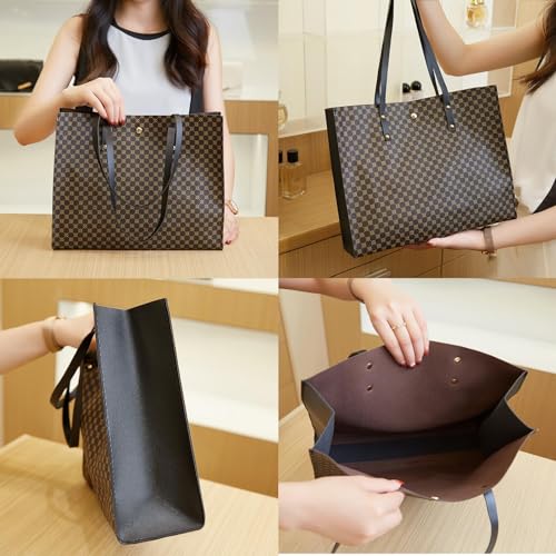 CHARMORE Tote Bags Leather Purses for Women Big Capacity Ladies Shoulder Handbags2
