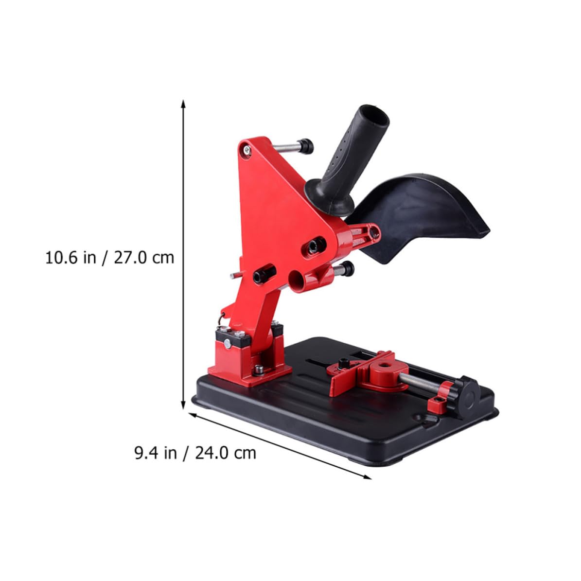 TOYANDONA Soporte Cubierta Protectora para Amoladora Angular de Aleación de Aluminio y Base Estable para Corte Multiángulo en Herramientas de Ángulo