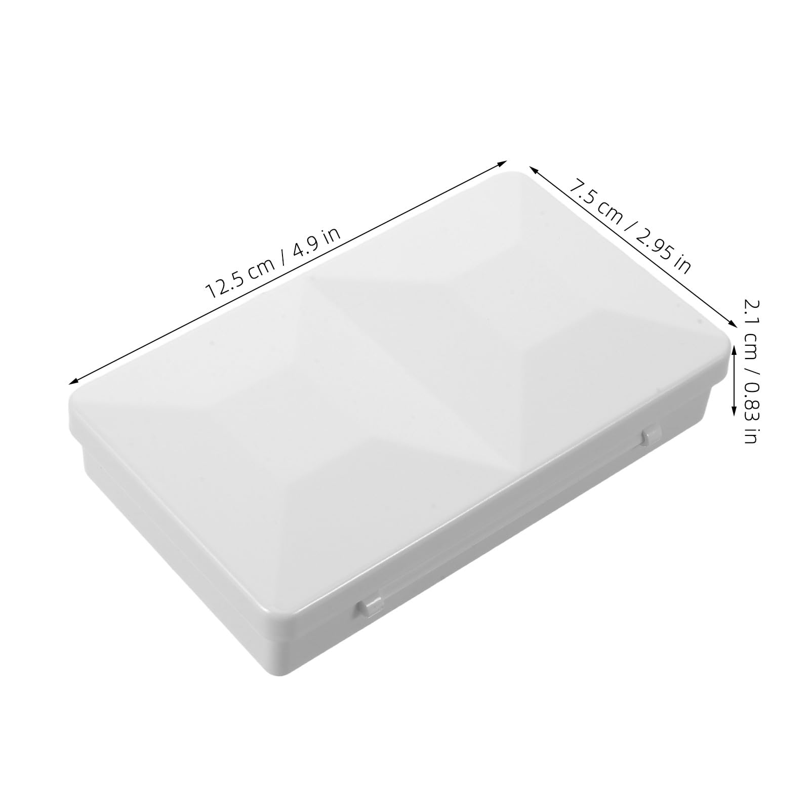 Boîte magnétique pour palettes d'aquarelle, coffret de