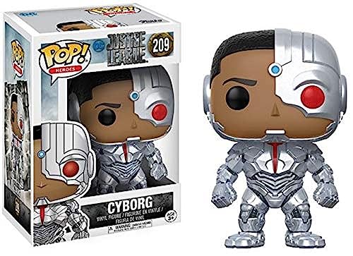 Funko Pop! Movies: Dc Justice League – Cyborg Toy Figure