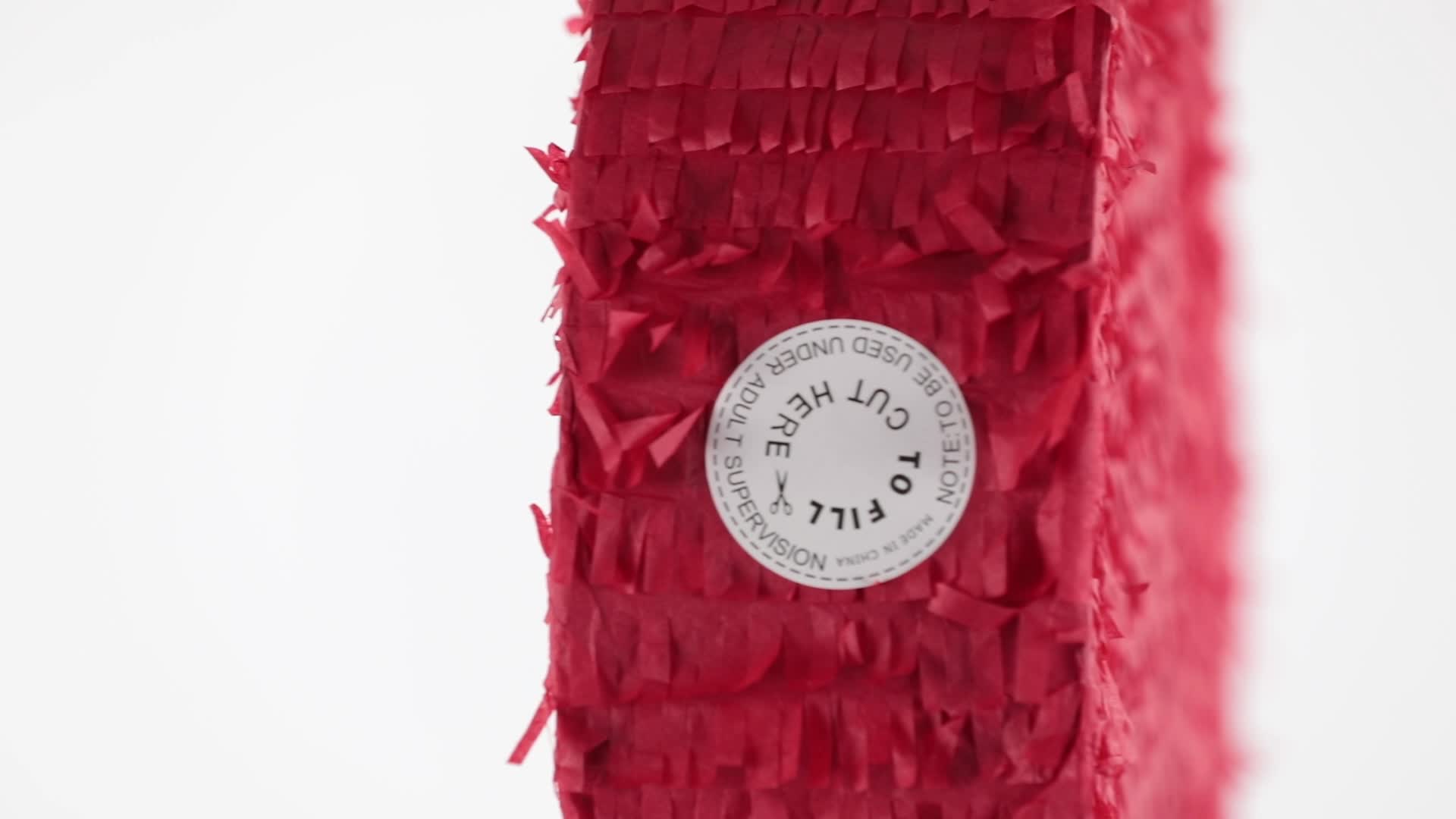 Pignatta A Cuore Relaxdays - Per Matrimoni E San Valentino | Rossa, Da Appendere E Riempire - Foto 11