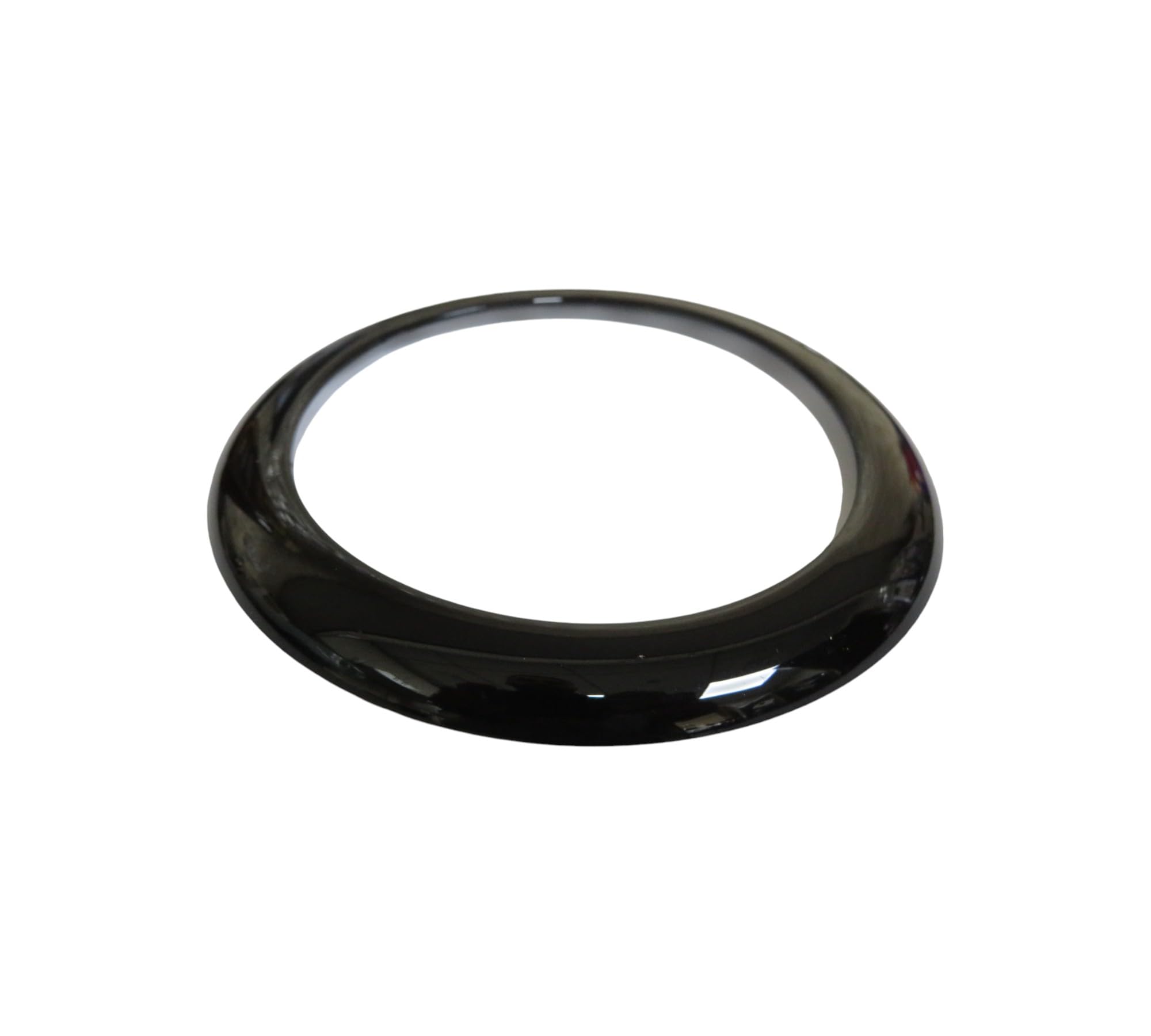 VHEUHZ Anneau De Couverture Insigne Arrière Voiture BMW 1 Series F20 F21 M135i M140i - Noir Brillant
