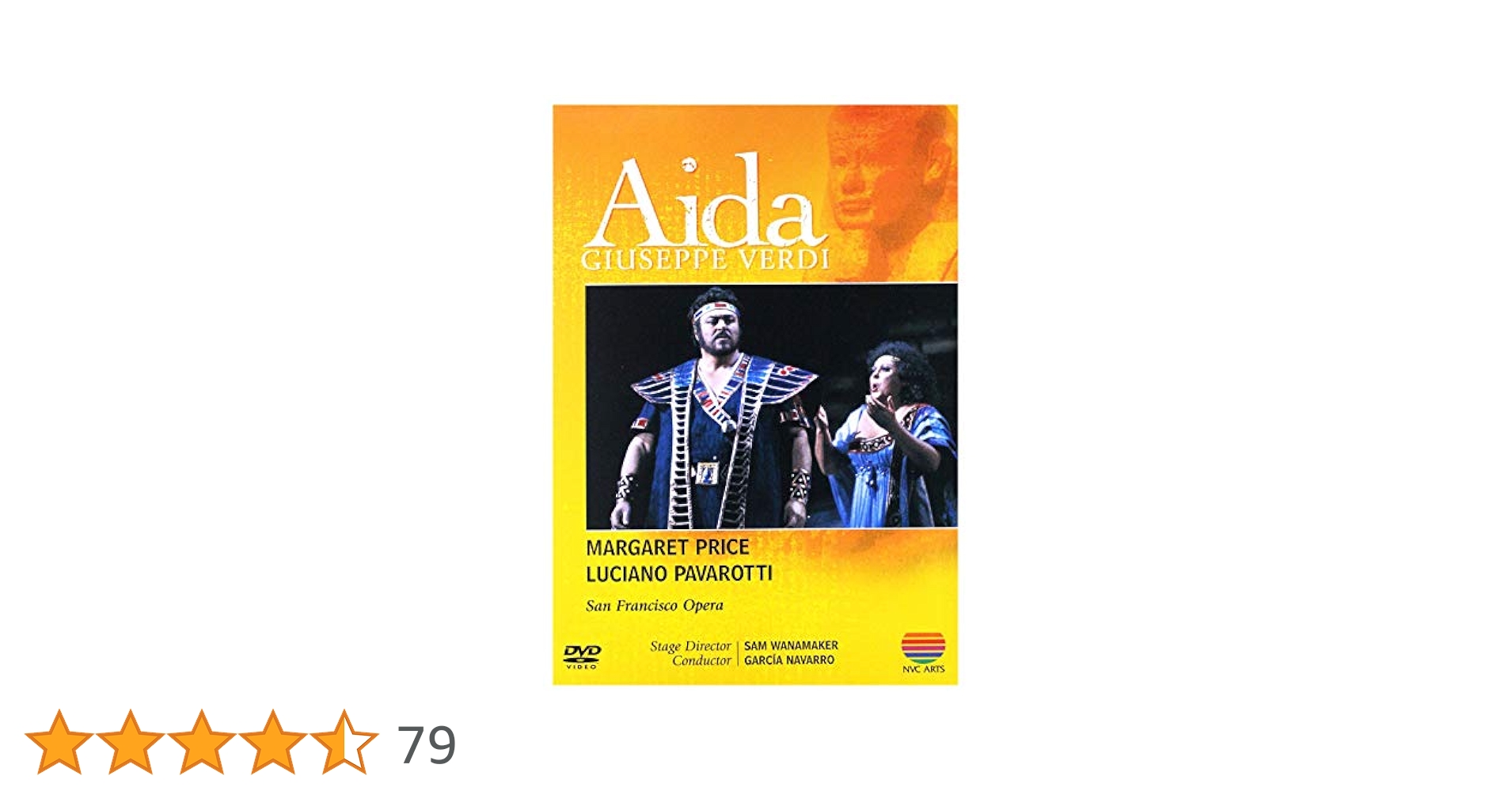 その他 Aida / [DVD] [Import] 2mvetro Verdi: Aida - San Francisco/Navarro [DVD] [1998] [2001