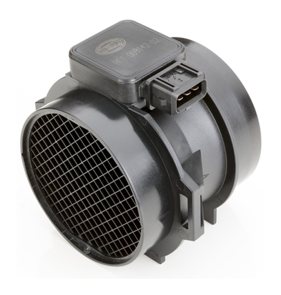 HELLA 8ET 009 142-021 Medidor de la masa de aire - 3polos - Tubuladura