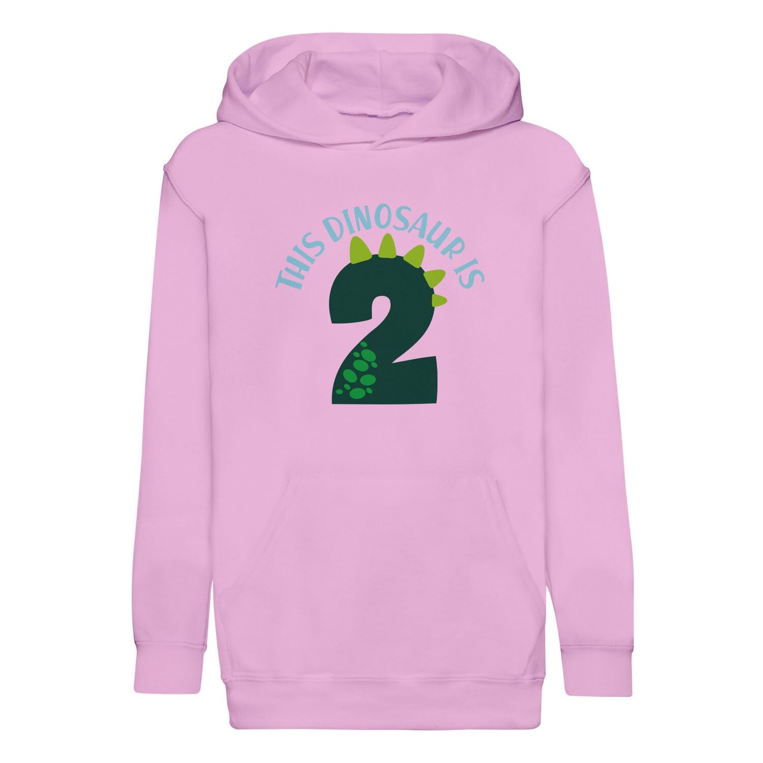 Sweat à capuche enfant This Dinosaur is 2 anniversaire premium