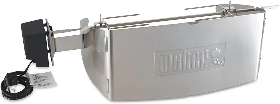BBQ, planchas & accessoires terrasse 2026 : 50 indispensables pour l'été Weber Rôtissoire original pour Q2000/200