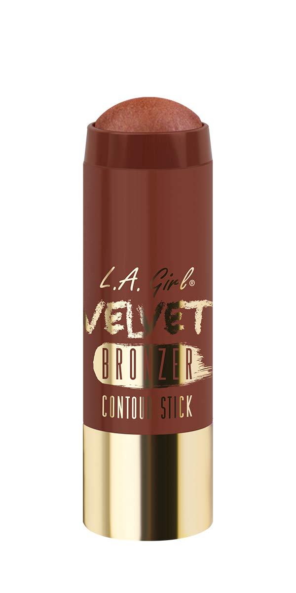 L.A. Girl Velvet Contour Stick, My Bae GCS589 (Pack of 3)