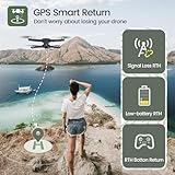 Holy Stone HS175D Foldable Drone with 4K Camera for Adults, RC Quadcopter with GPS Auto Return, Follow Me, Brushless Motor, Circle Fly, Waypoint Fly, Altitude Hold, Headless Mode, 46 Mins Long Flight - Image 4