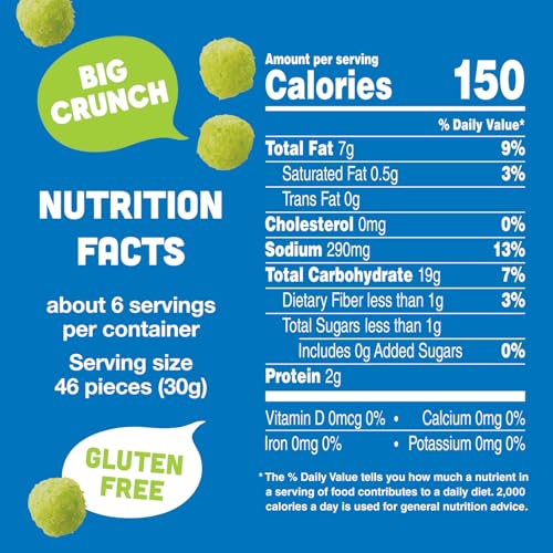 image for Vlasic Pickle Balls, Dill Pickle Flavored Corn Puffs, Pickleball Gifts