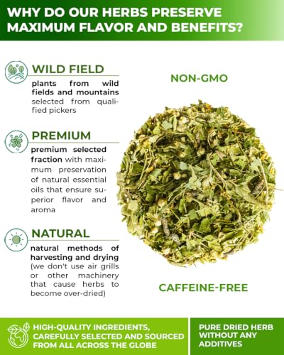 Image of 4 oz. Hawthorn Tea Hawthorne Leaf Flower Herbal Tea (Crataegus) - 113g Hawthorn Leaves & Flower Herb Espino Blanco Hojas