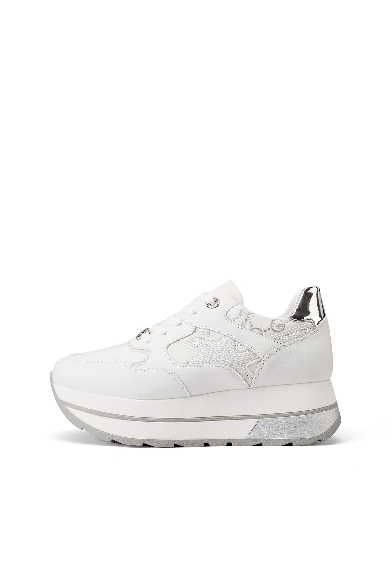 QUEEN HELENA Zapatillas de plataforma altas Zapatillas de deporte Casual Mujer X32-32
