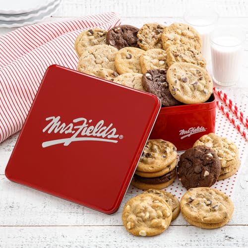 Mrs. Fields - 2 Dozen Signature Cookie Tin, Assorted with 24 Original Cookies in our 5 Signature Cookie Flavors - Image 3