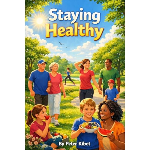 STAYING HEALTHY Audiolibro Por Peter Kibet arte de portada