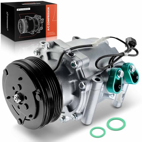 A-Premium A/C Compressor with Clutch Compatible with Honda Civic 1.5L 1.6L 1994-2000, Civic del Sol 1994-1995, CR-V 2.0L 1997-2001, Only for TRS090 S-anden Compressor Type