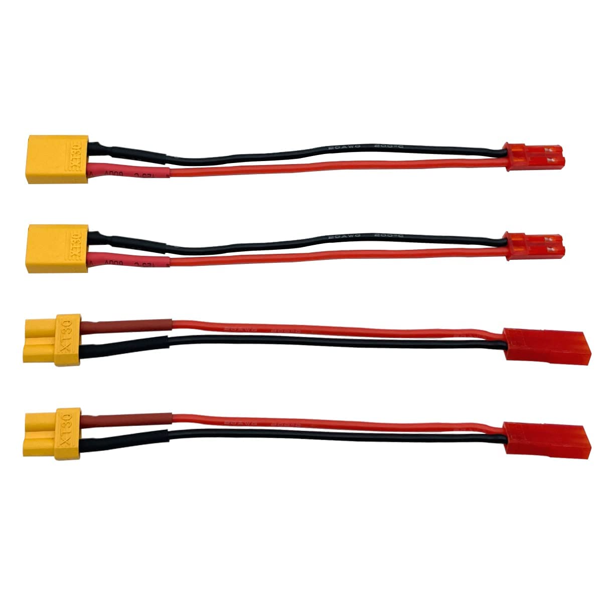Amazon | 2 ペア JST から Deans T /XT60/XT30/EC3 オス メス リポ