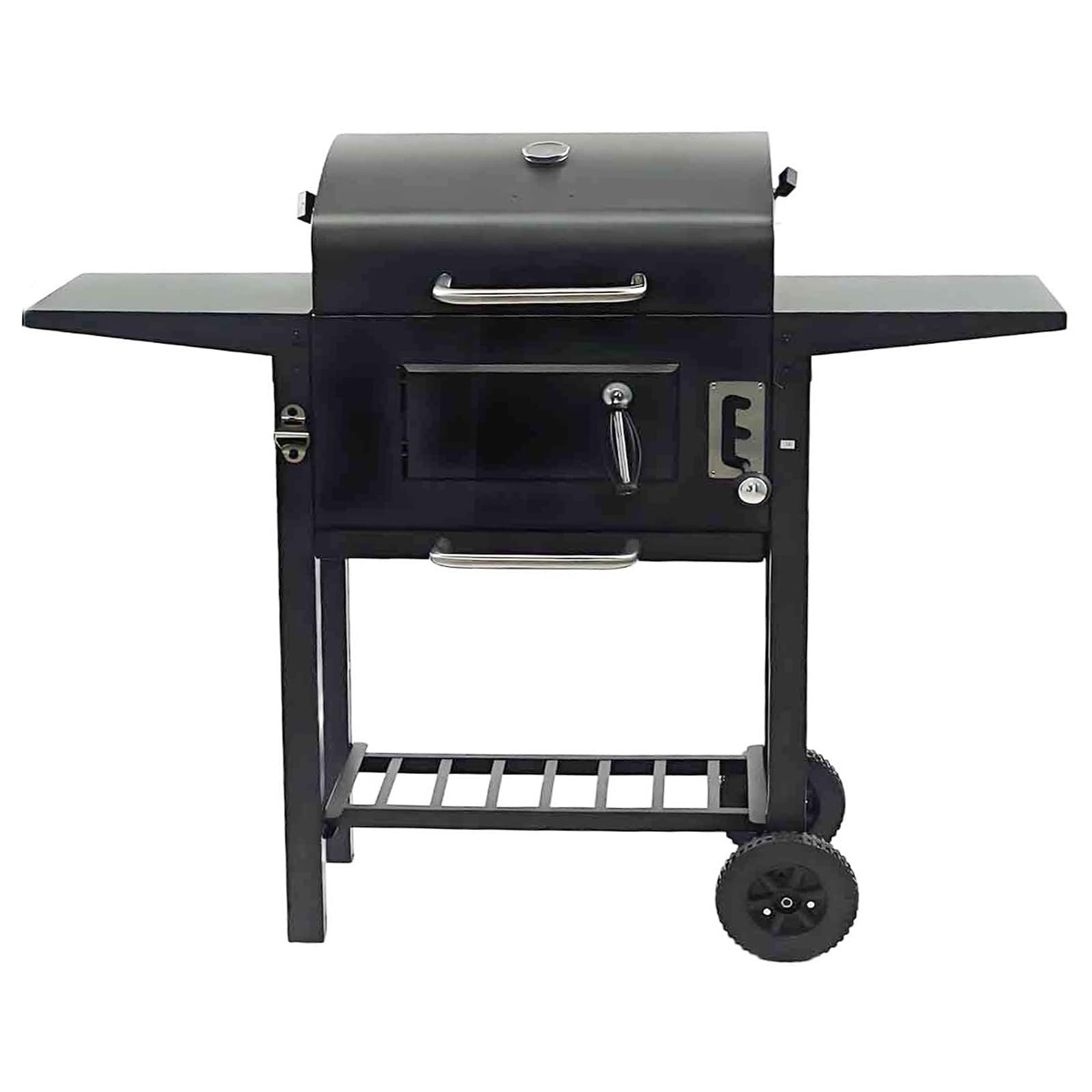 Gr8 Garden Large Portable Charcoal BBQ Grill with Warming Rack, Outdoor Steel Smoker for Patio, Garden & Camping