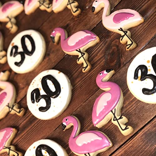 Hawaiian Cookie Cutter Set-6 Piece-Cactus, Pineapple, Flamingo, Monstera Leaf And Palm Tree-Tropical Cookie Cutters Molds For Summer Tropical Beach Party Supplies Decoratons #TOP4