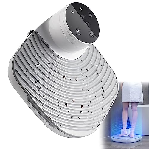 Körpertrockner nach der Dusche, wasserdichte Luftdusche Negative Ionen Körperheizung Föhn mit Heizung und Kühlung, Trocknungsmaschine für das Bad Bad Swimming Pool mit Gewichtswaagen