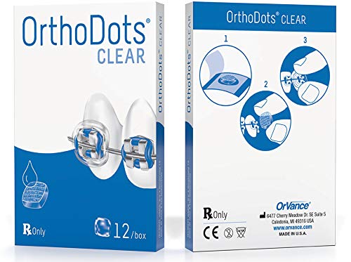 OrthoDots CLEAR pinces à dents anti-douleur pour le sport