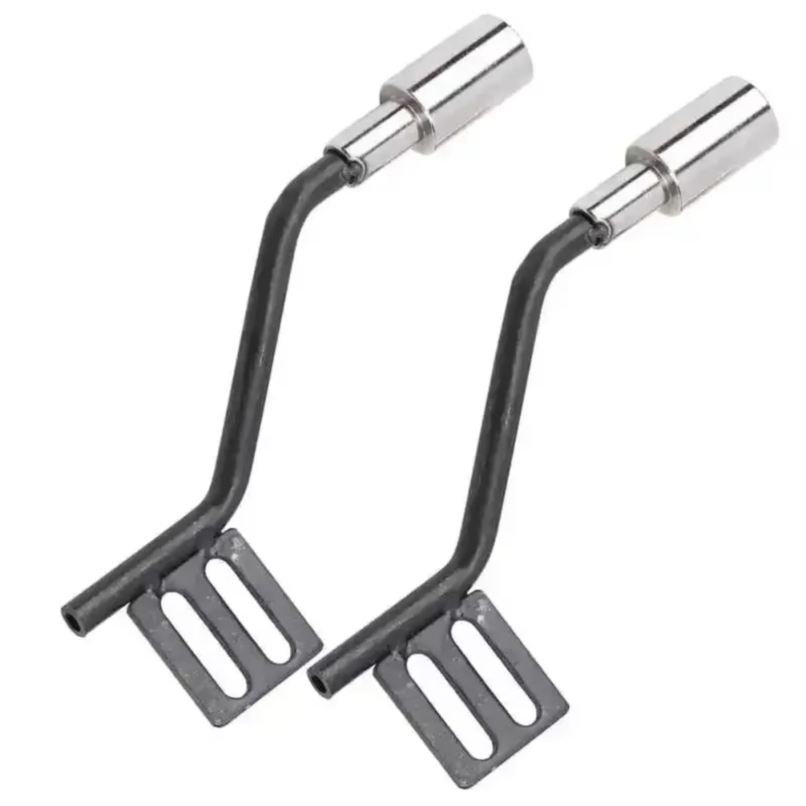 for Scx10 1/10 1Pair Metal RC Car Upgrade Accessories Decoration Exhaust Pipe Accessories Metal 27g Modified Parts RC Upgrade Accessories