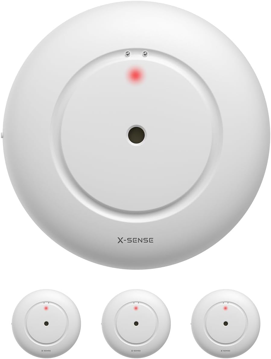 XSense Standalone Water Leak Sensor Alarm Water Leak Detector, Mini