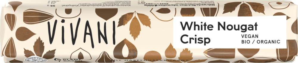 White Nougat Crisp Riegel 12 x 35 g