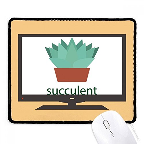 Alfombrilla de ratón de goma antideslizante para PC con diseño botánico