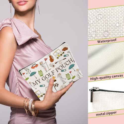 My Golf Pouch Makeup Bag for Women