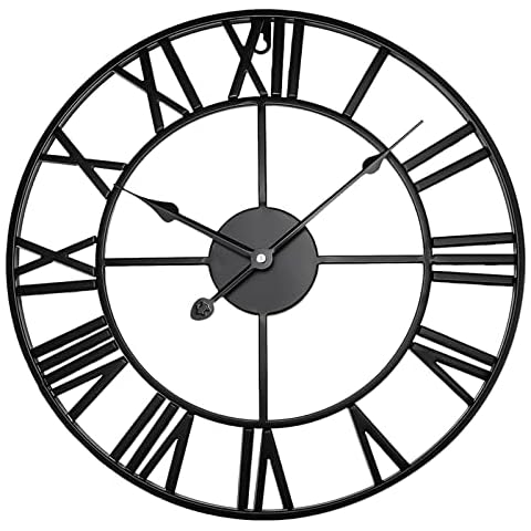 Crystals 60CM Outdoor Garden Wall Clock Cover