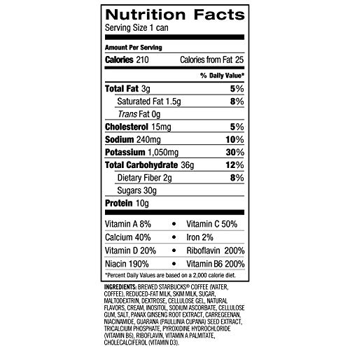 Starbucks Tripleshot Energy Extra Strength, Dark Roast, 15oz Cans (12 Pack)